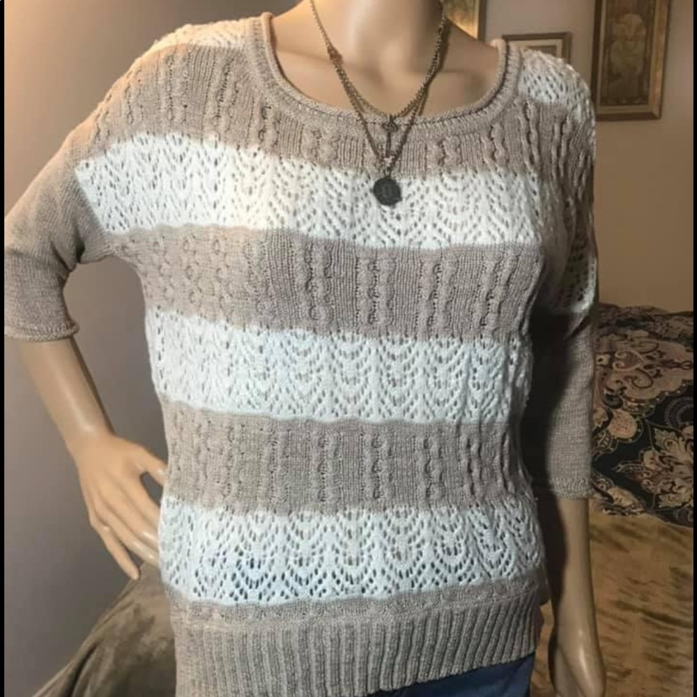 Jessica Simpson Elbow Sleeve Sweater SMALL